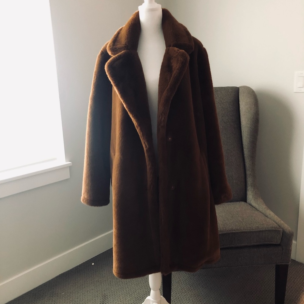 Michael Kors teddy bear jacket